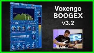 Voxengo Boogex 3.2 - Awesome FREE dynamic amp sim VST plugin