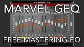 Marvel GEQ Voxengo | FREE PLUG-IN WEEKLY
